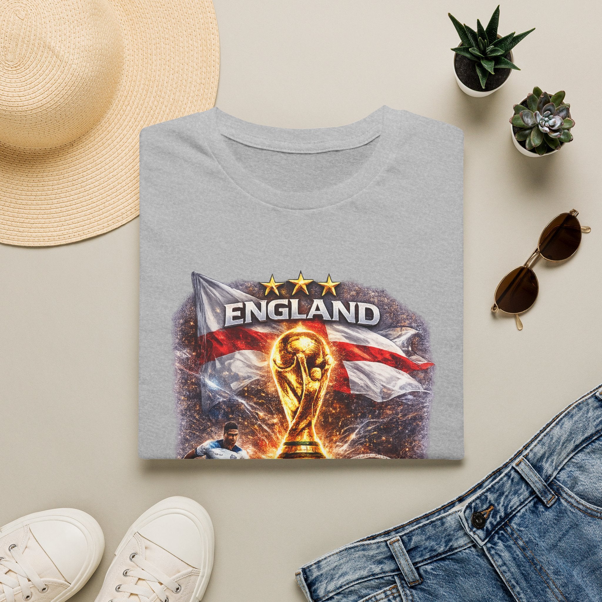 England World Cup 2026 T-Shirt — "Football's Coming Home"