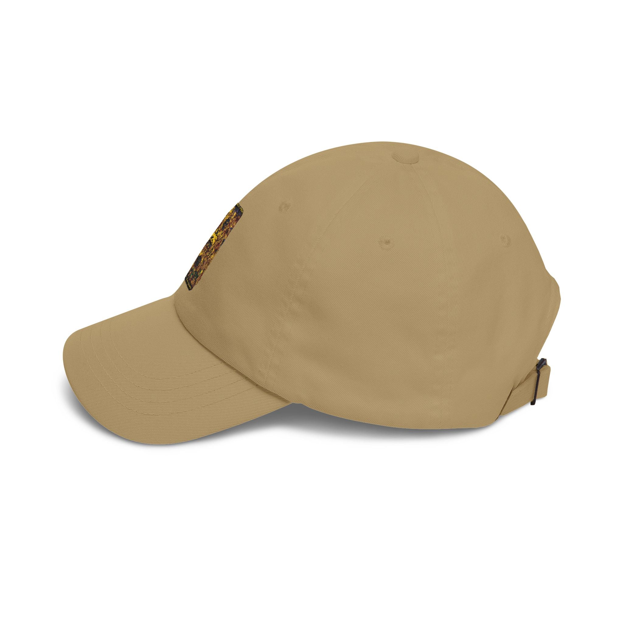 Dad Cap with Gold Glitter 2025 Patch — New Year Celebration Baseball Hat