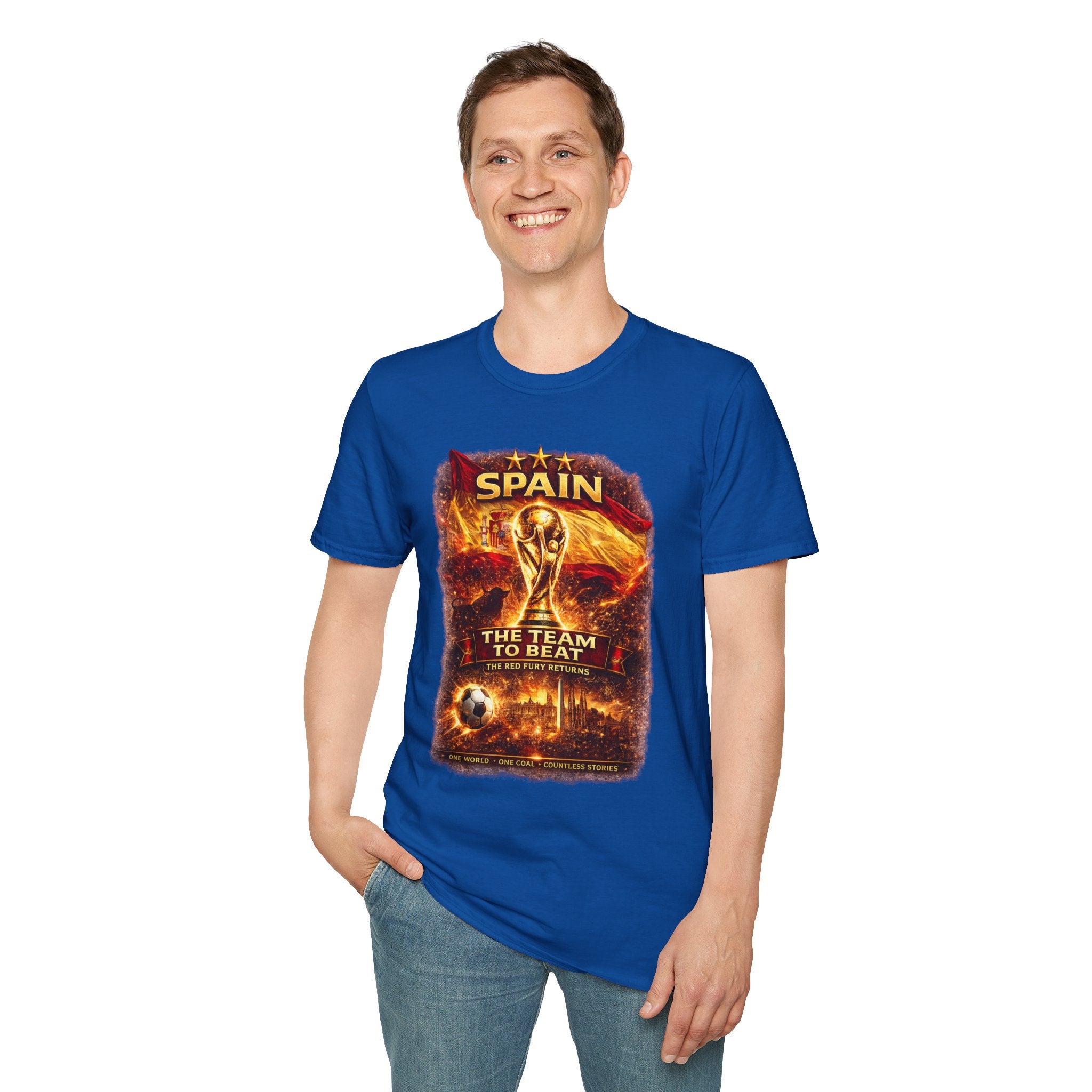 Spain 2026 Football World Cup T-Shirt — Spain Soccer Fan Tee