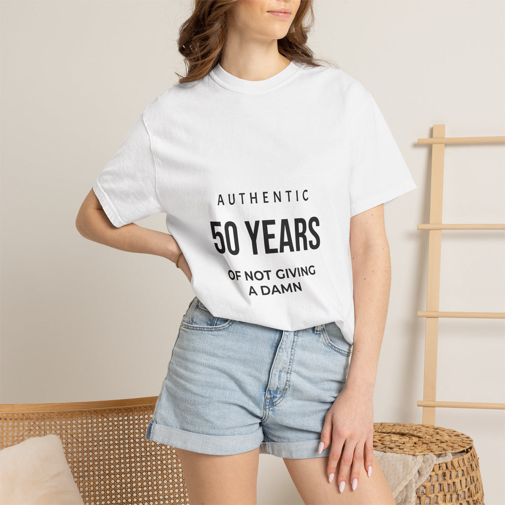 50 Years of Not Giving a Damn T-Shirt