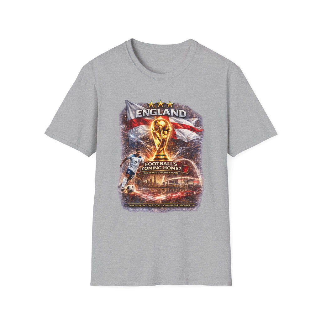 England World Cup 2026 T-Shirt — "Football's Coming Home"