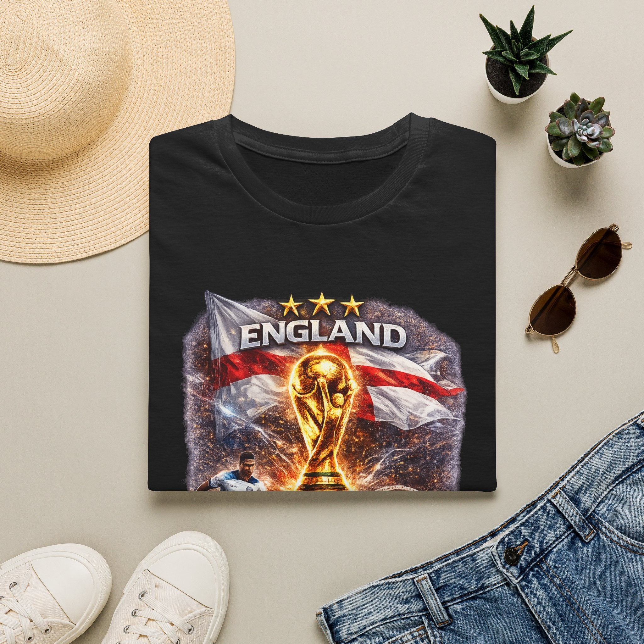 England World Cup 2026 T-Shirt — "Football's Coming Home"