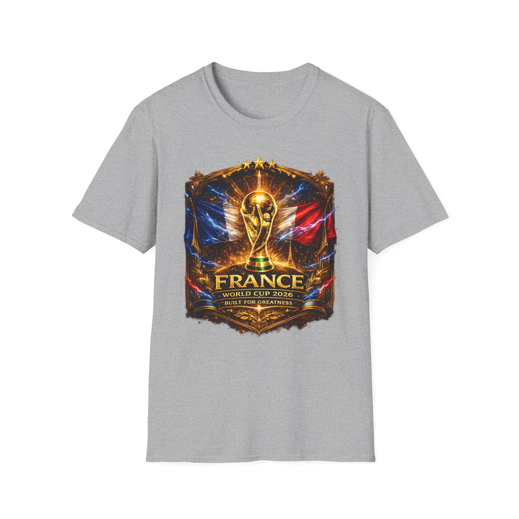 France World Cup Trophy T-Shirt — Golden FIFA Champion Graphic Tee