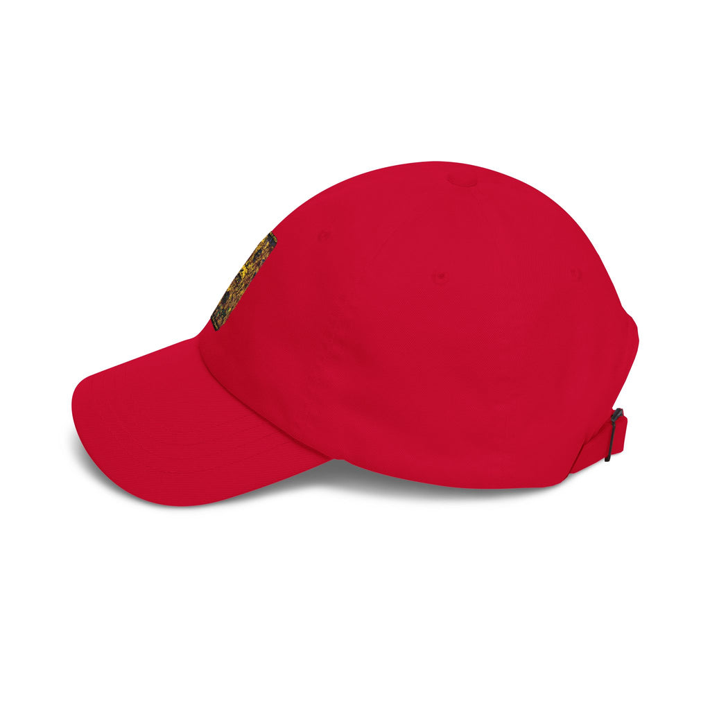 Dad Cap with Gold Glitter 2025 Patch — New Year Celebration Baseball Hat