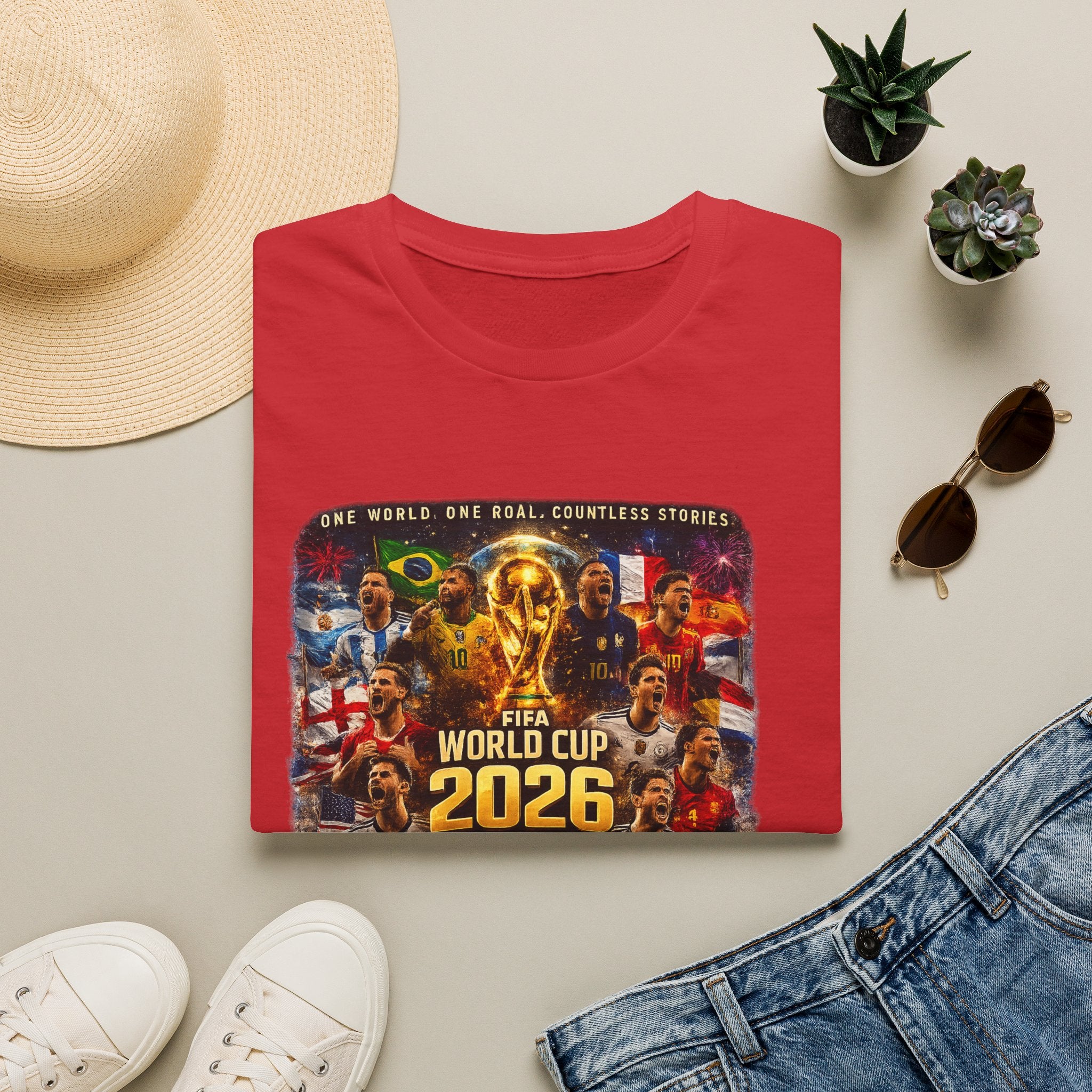 2026 FIFA World Cup T-Shirt — Soccer Tournament Graphic Tee