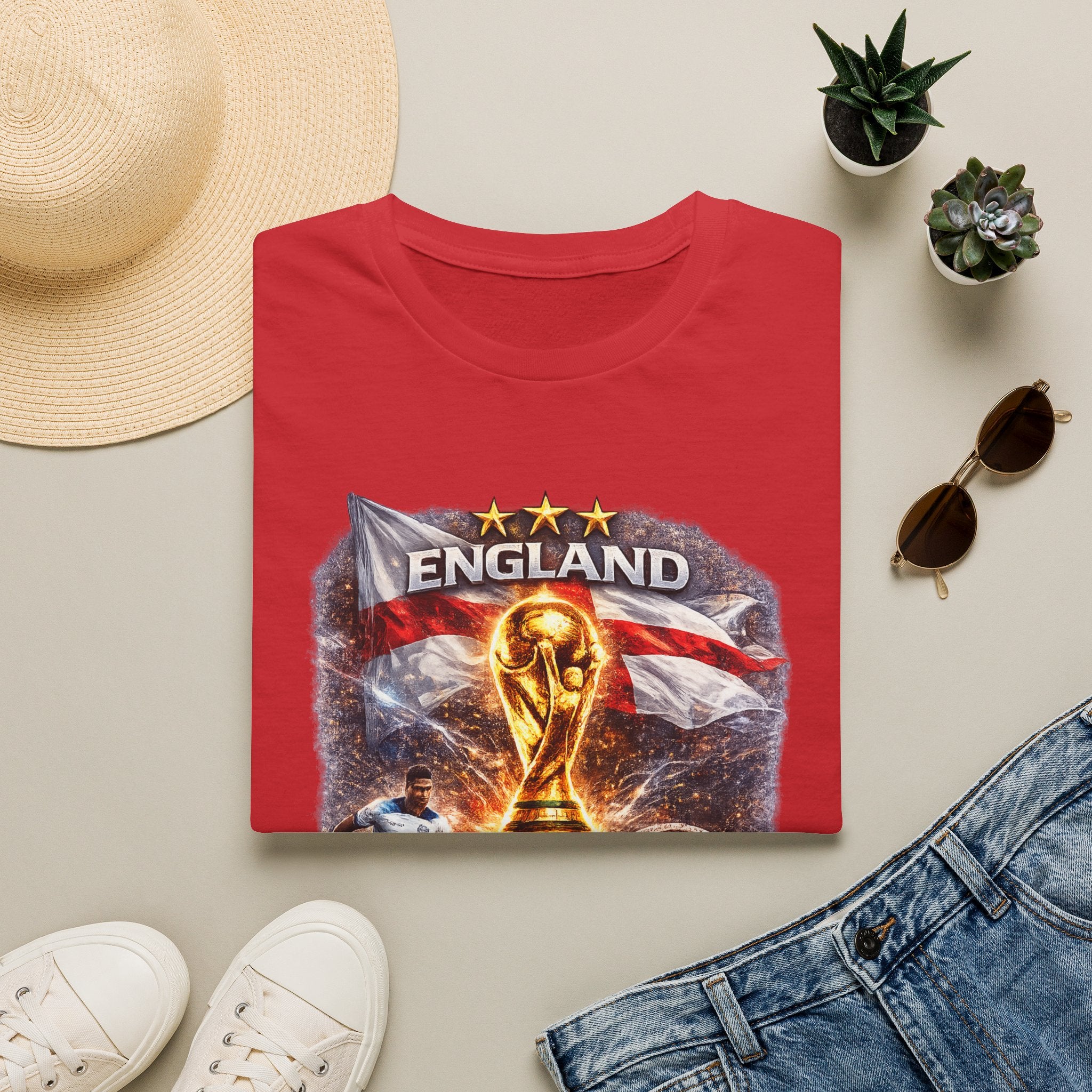 England World Cup 2026 T-Shirt — "Football's Coming Home"