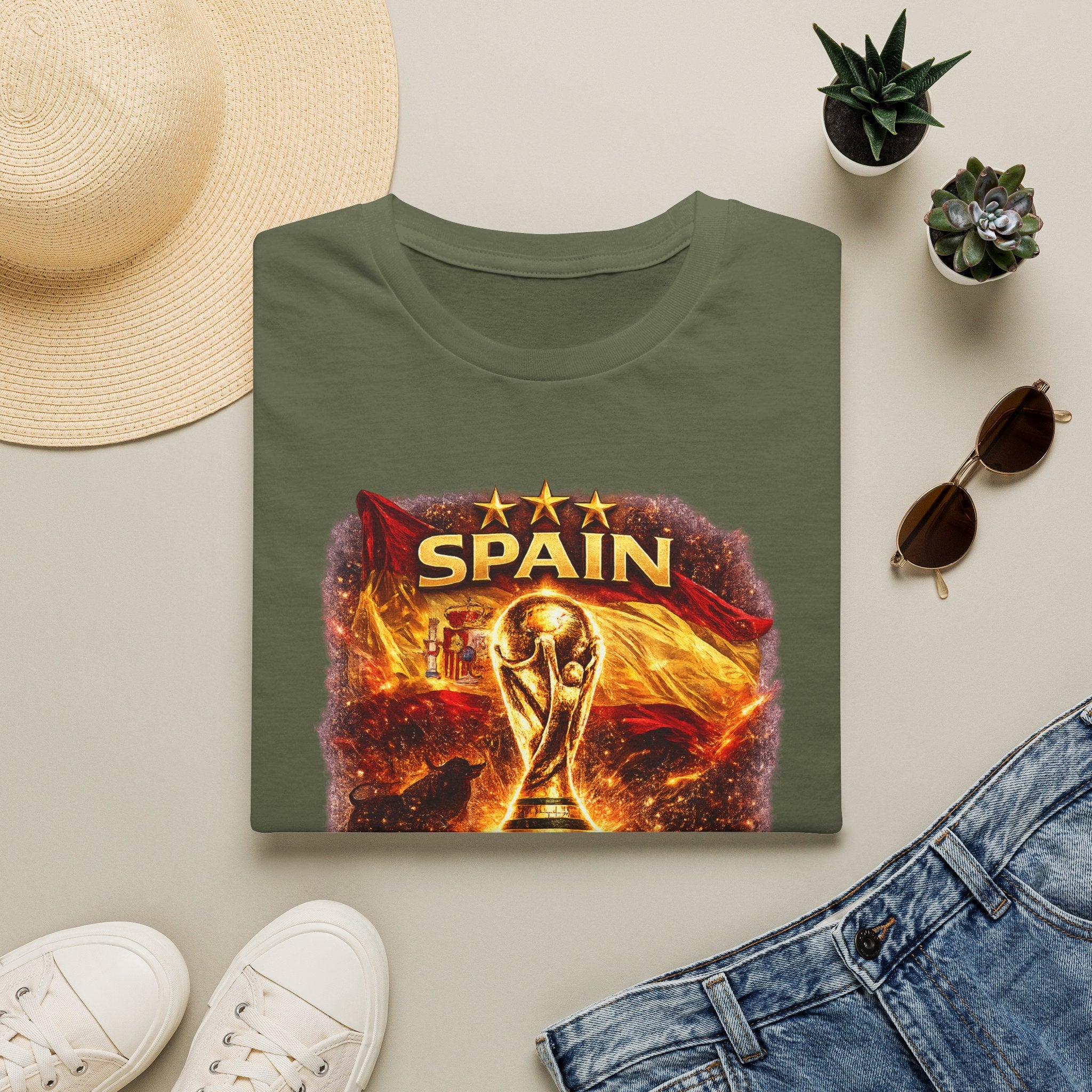 Spain 2026 Football World Cup T-Shirt — Spain Soccer Fan Tee