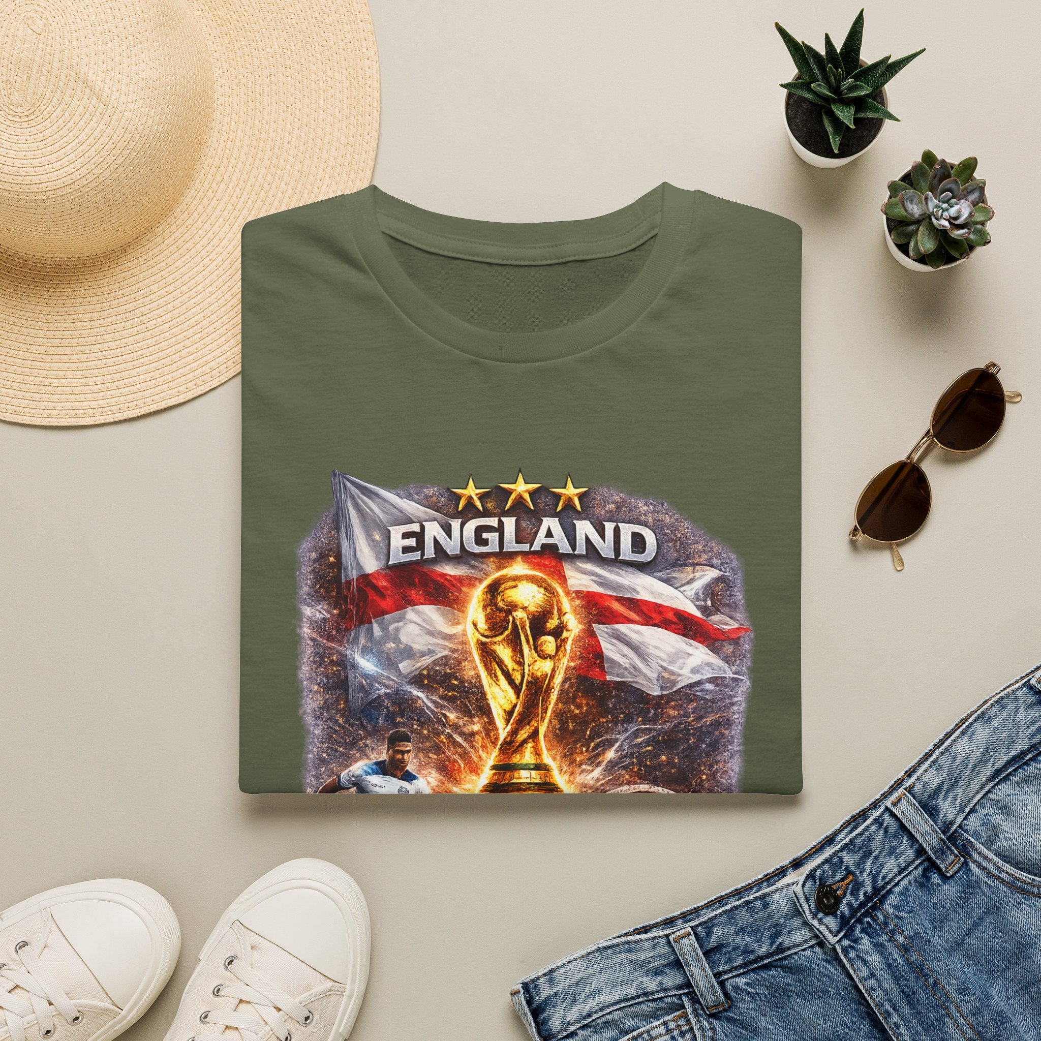 England World Cup 2026 T-Shirt — "Football's Coming Home"