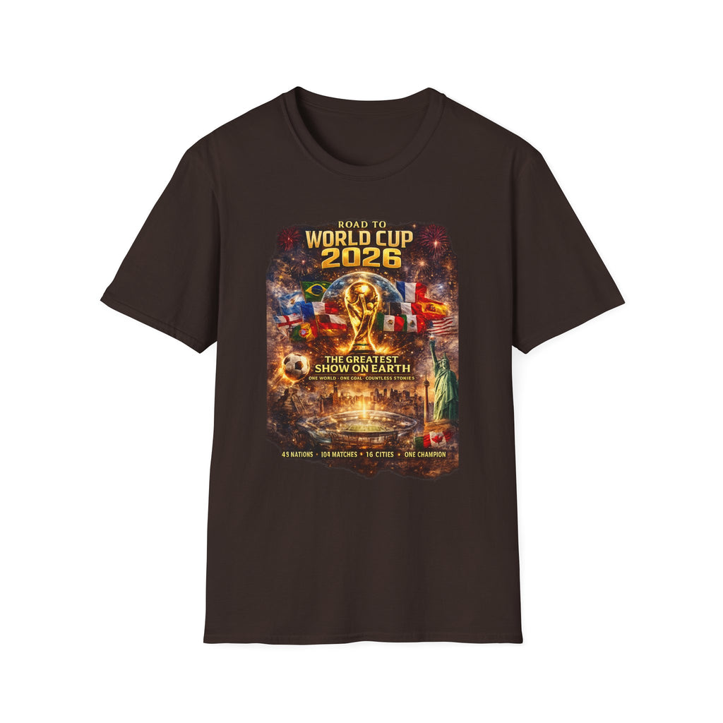 World Cup 2026 T-Shirt — Road to World Cup Graphic Soccer Tee